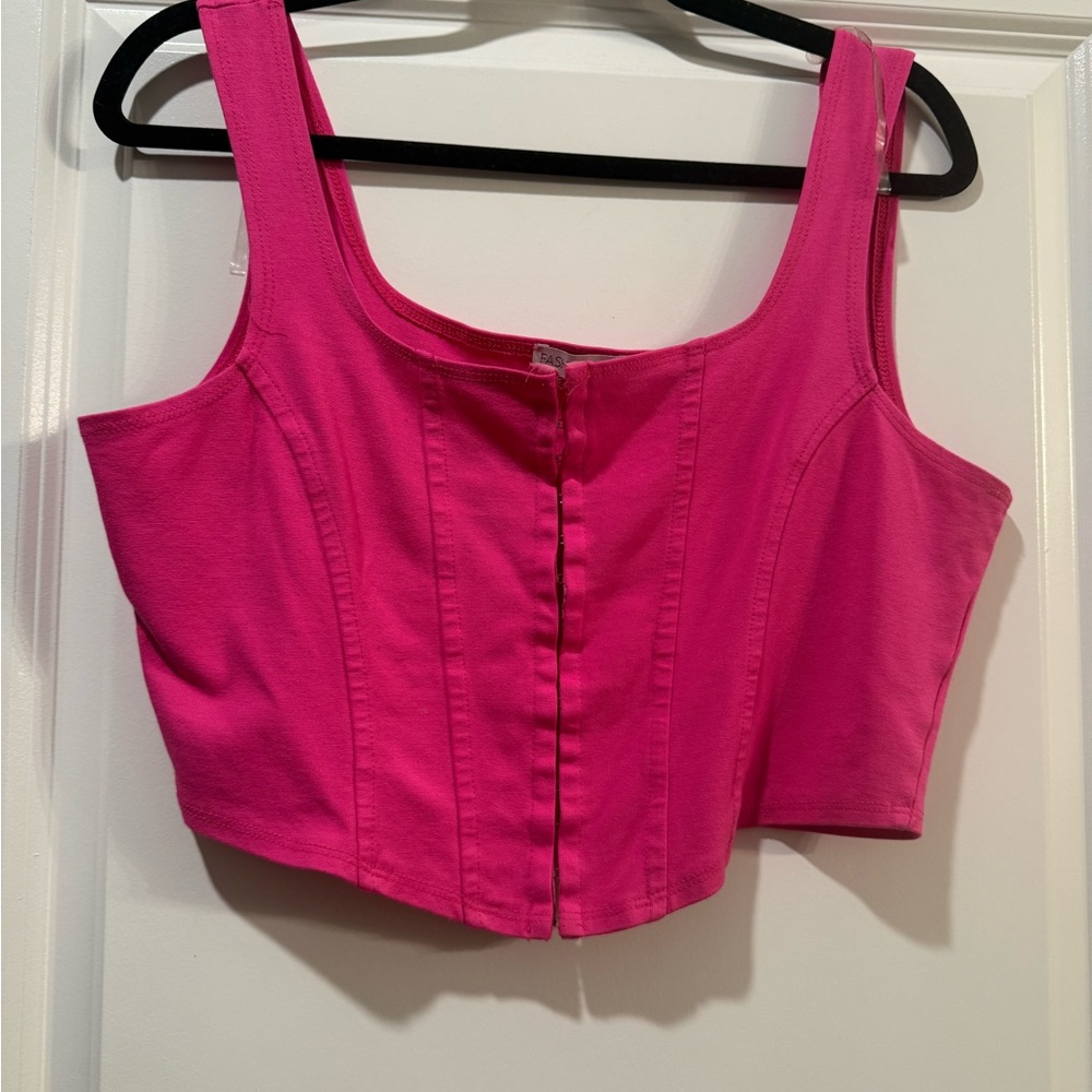 Stylish Pink Women's Top